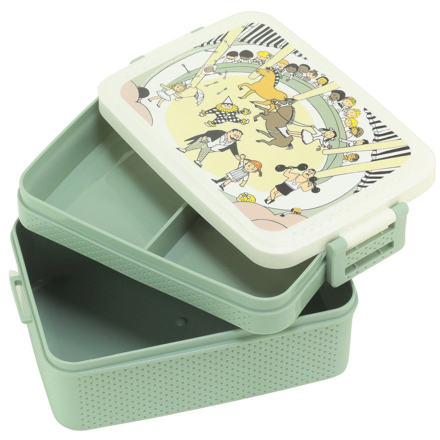 Pippi Circus, Lunch box, green