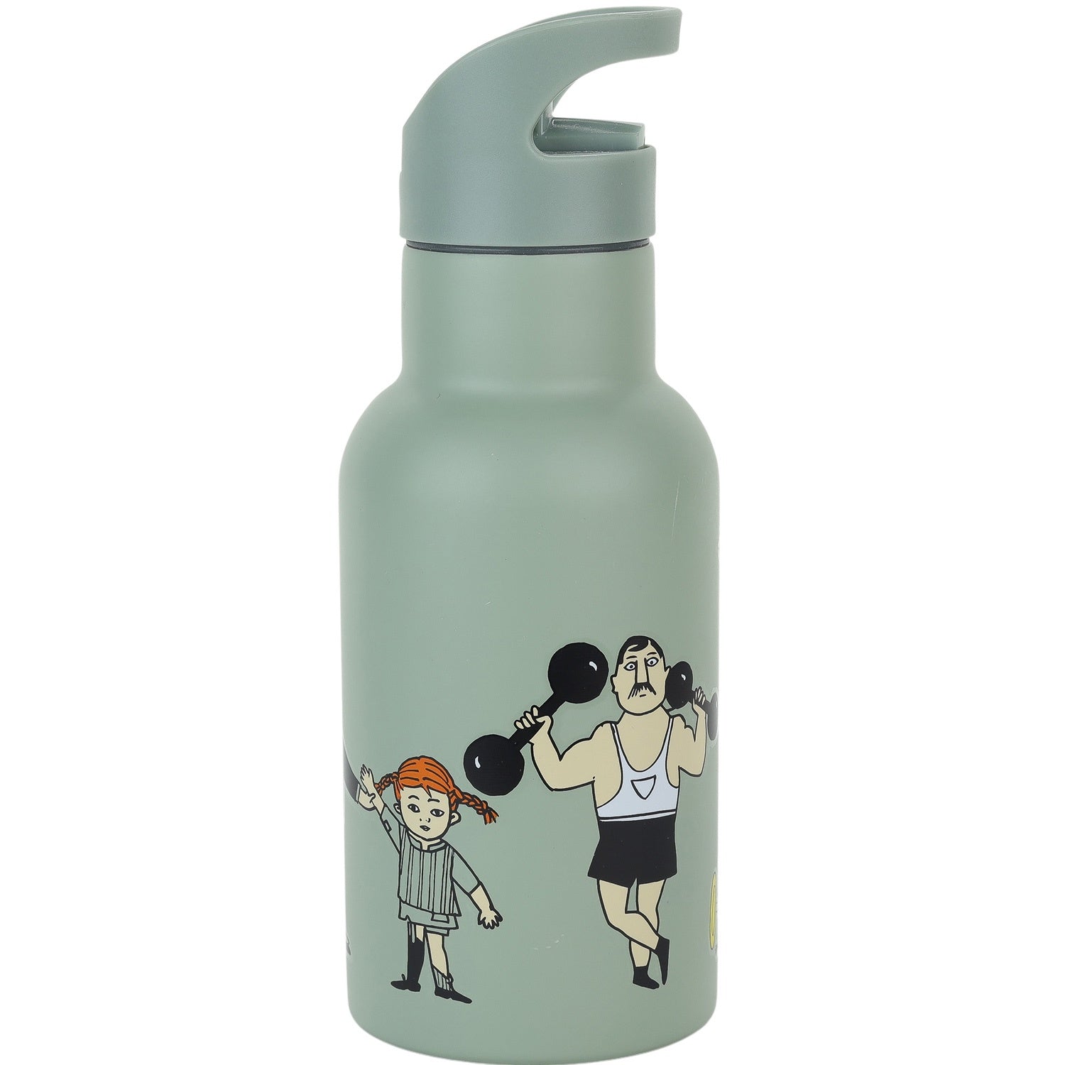 Pippi Circus, Water bottle, green
