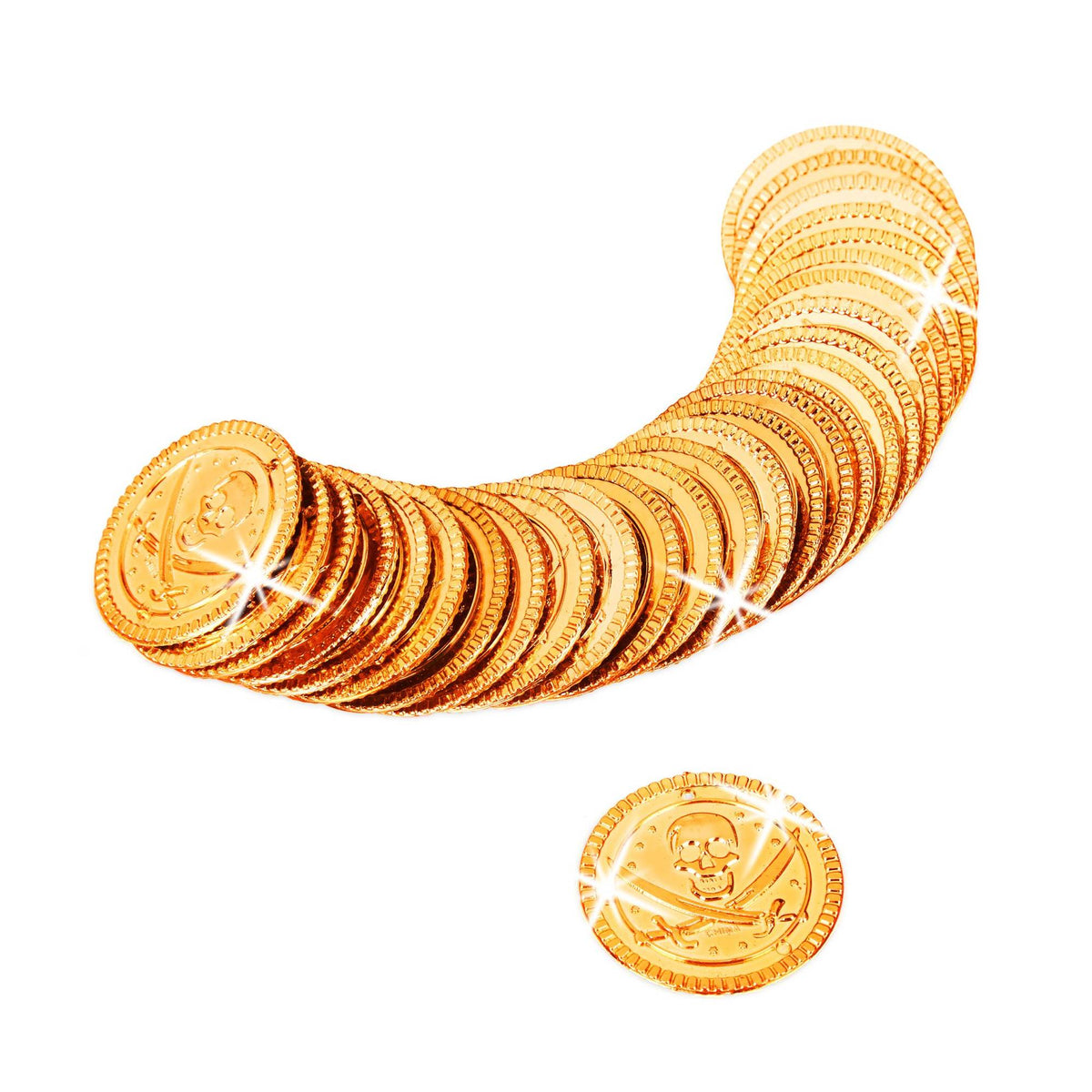 Pirates with gold coins