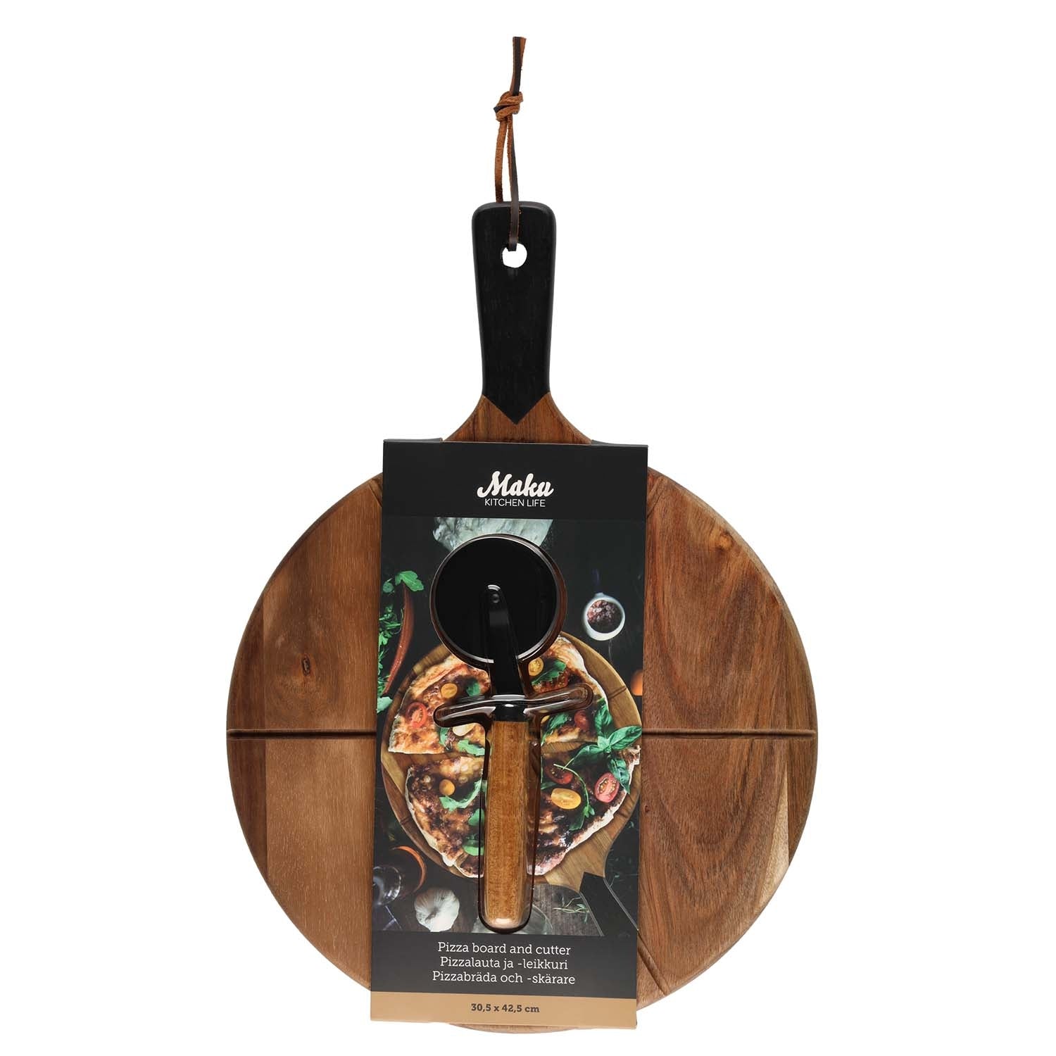 Pizza Set with Tray and Cutter