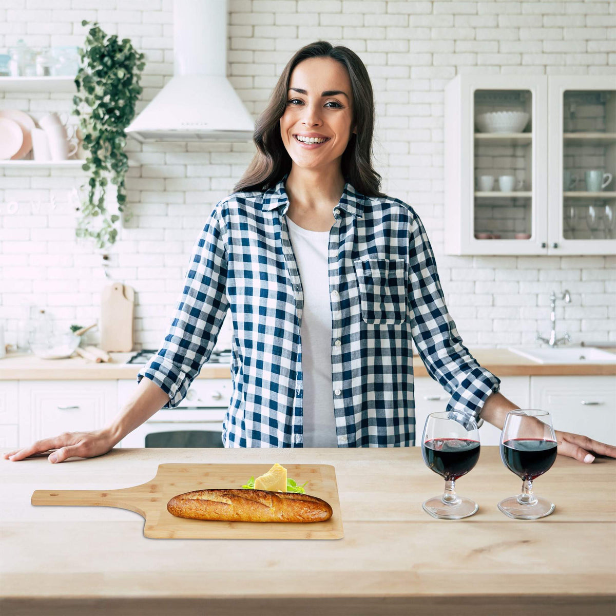 Pizza Slider XXL Bamboo Set of 2