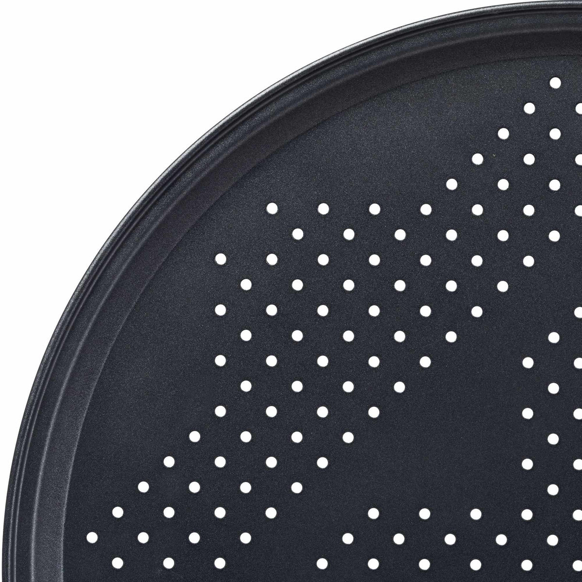 Pizza plate perforated set