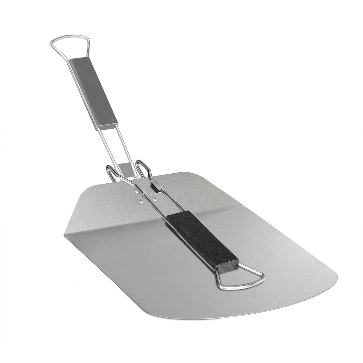Pizza shovel with wooden handle