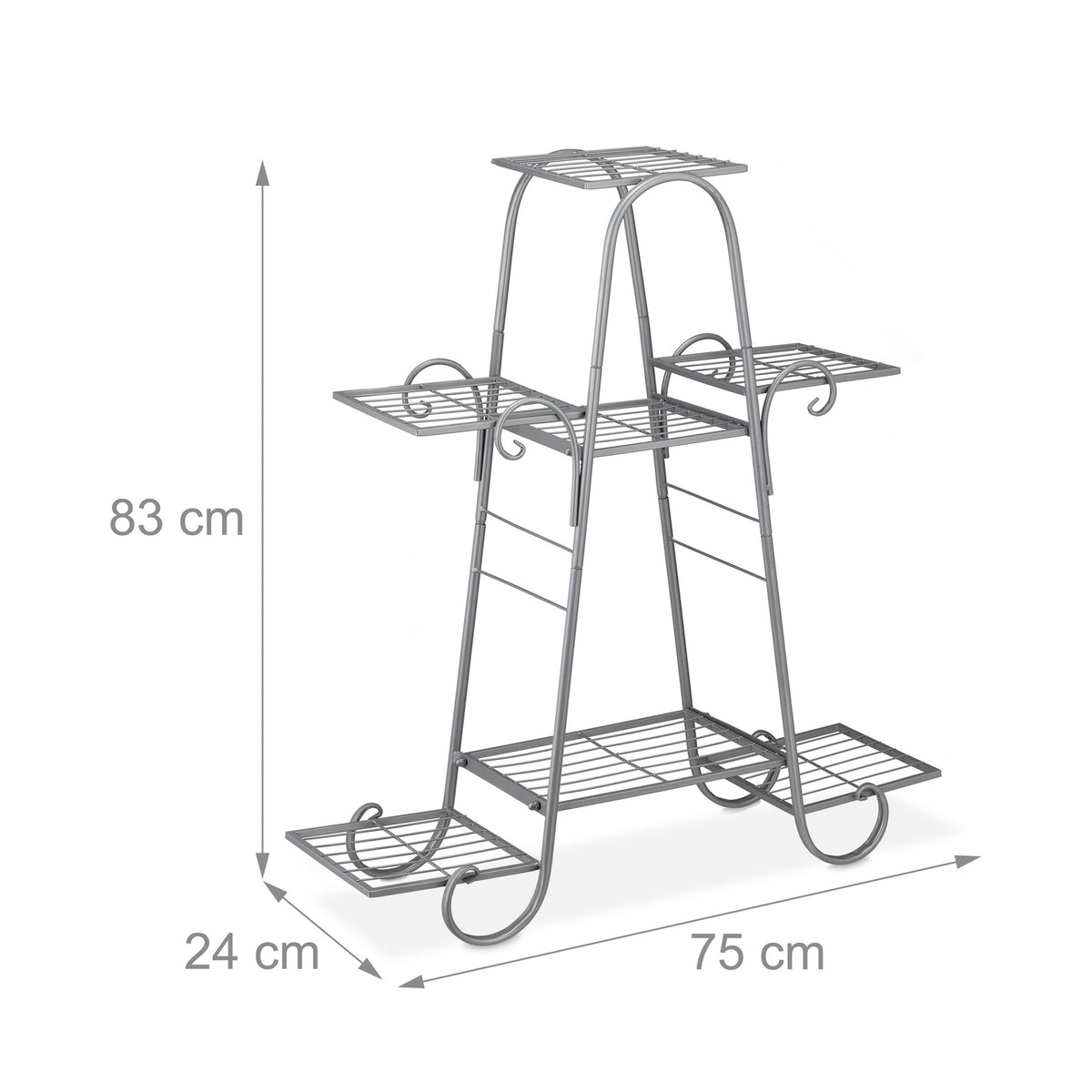 Plant Rack with 7 Shelves