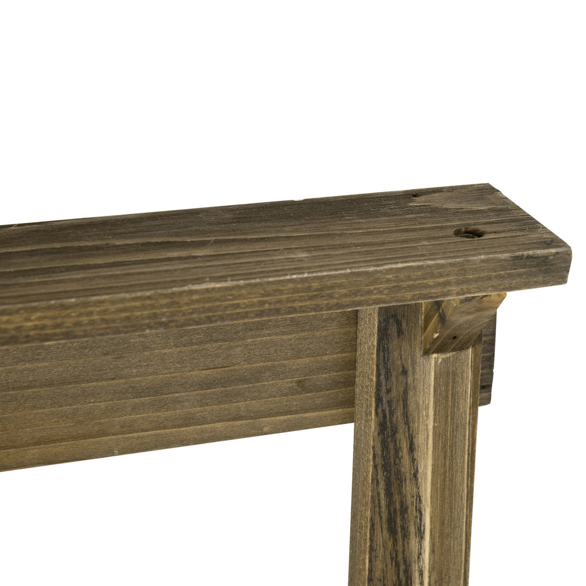 Plant Table Garden Table Made Of Wood 3 Drawers Hooks Galvanized Work Surface For Garden Patio Charred 78X38X112Cm