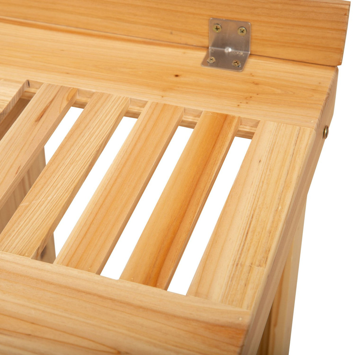 Plant Table Garden Work Table With Shelf For Garden/Balcony/Patio, Fir Wood, Flower Shelf,