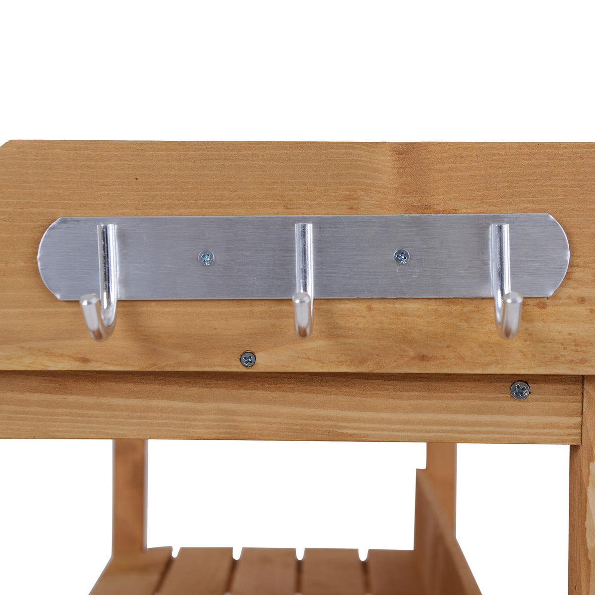 Plant Table Gardening Table Made Of Wood And Metal, Robust And Durable, For Gardening