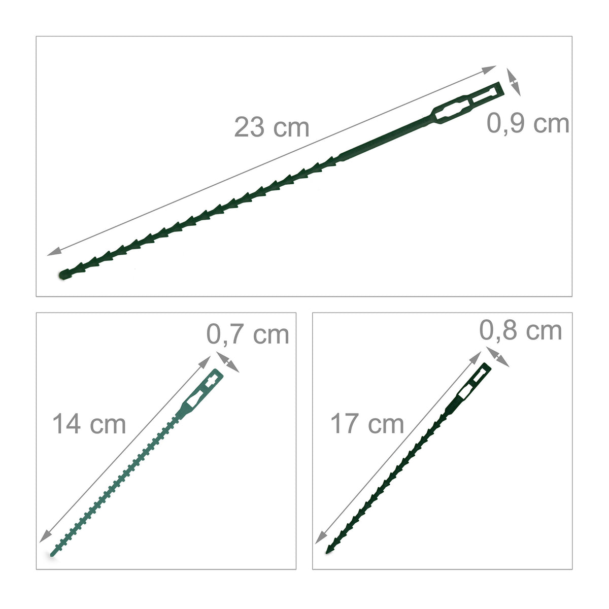 Plant binders, 300 pcs