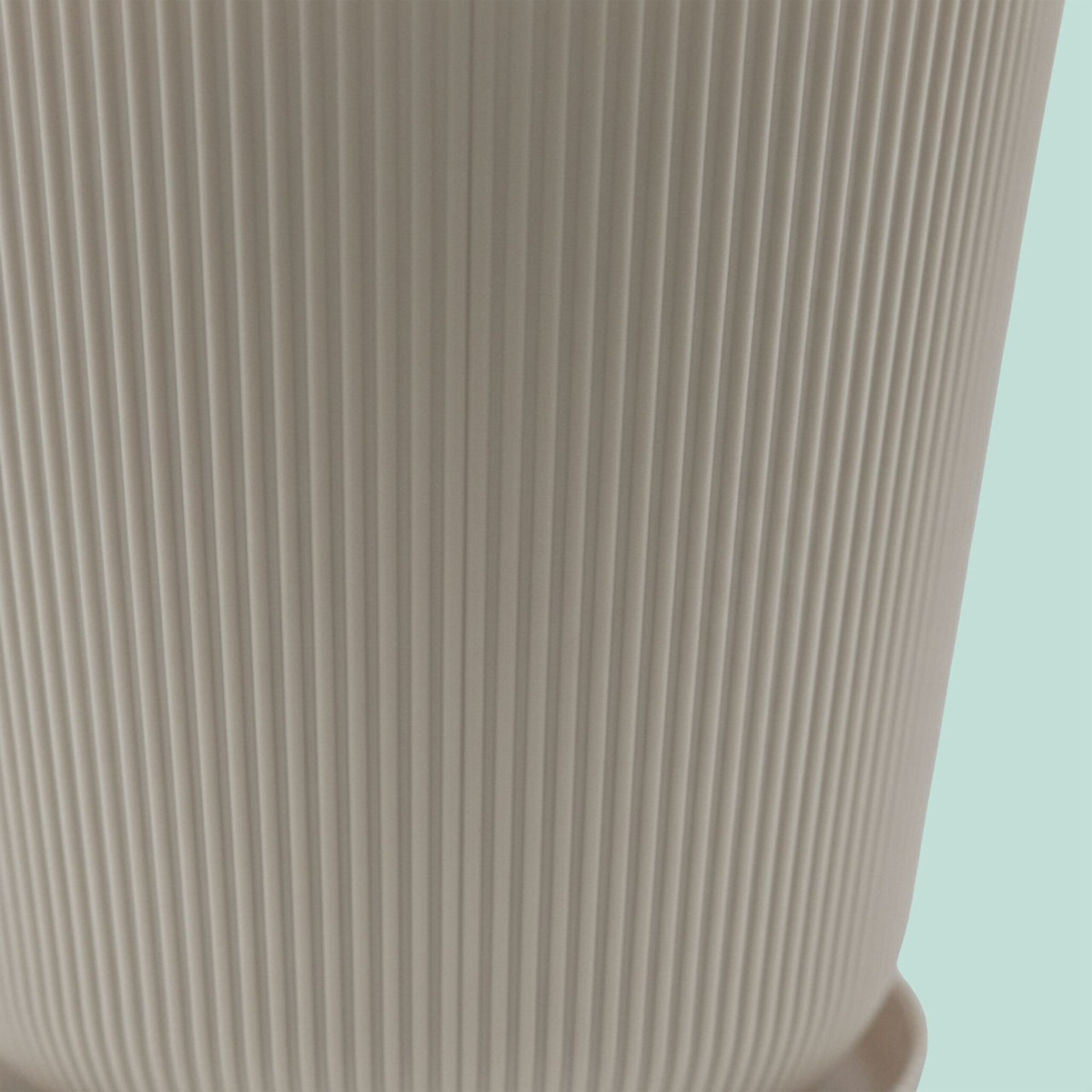 Planters with Saucers, Set of 2, Indoor/Outdoor