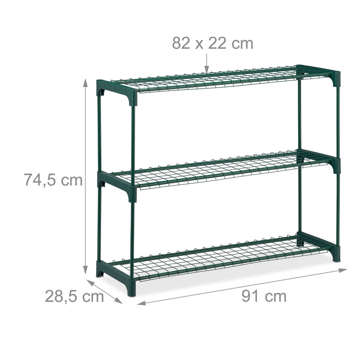 Plant shelf, 3-level