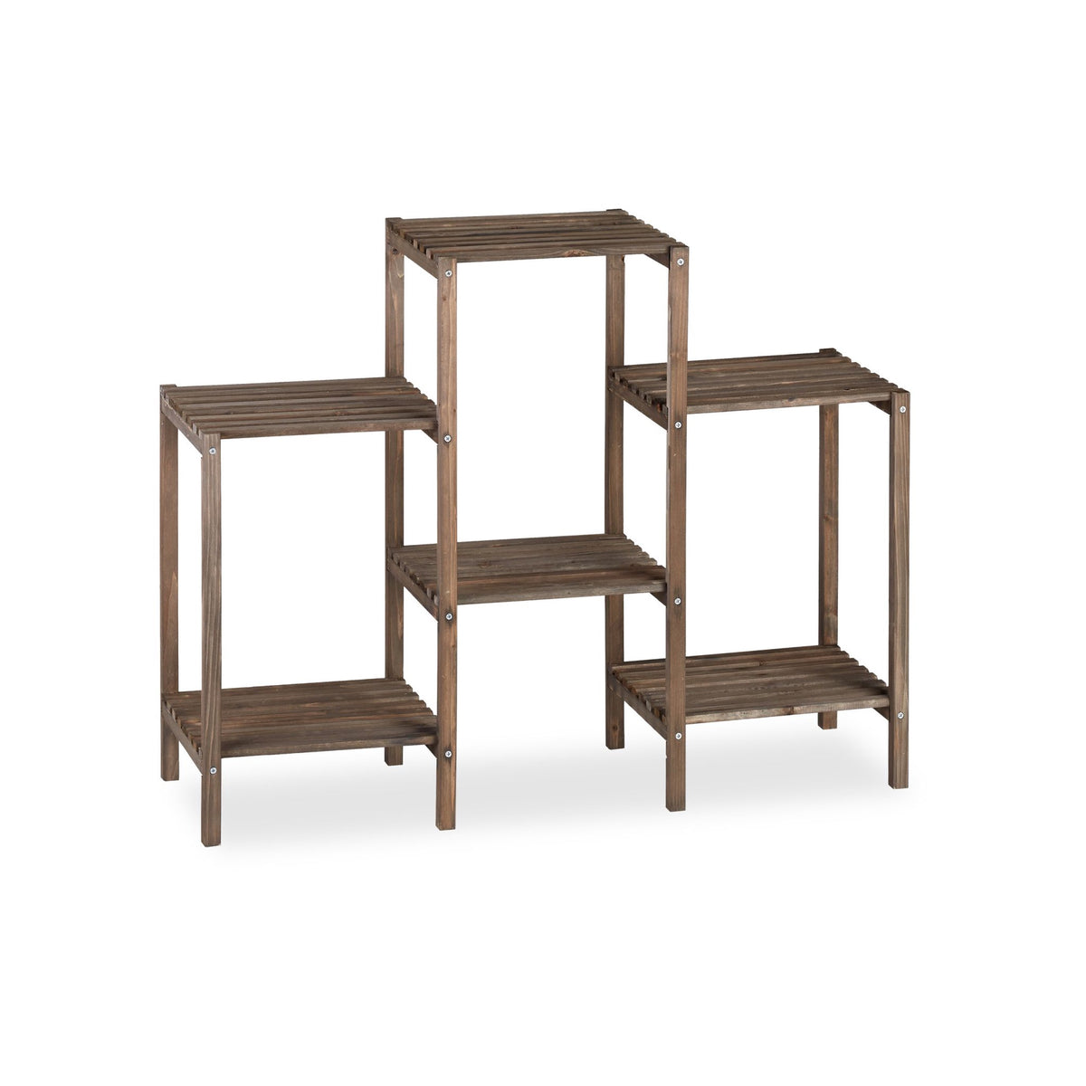 Plant shelf with 6-7 shelves