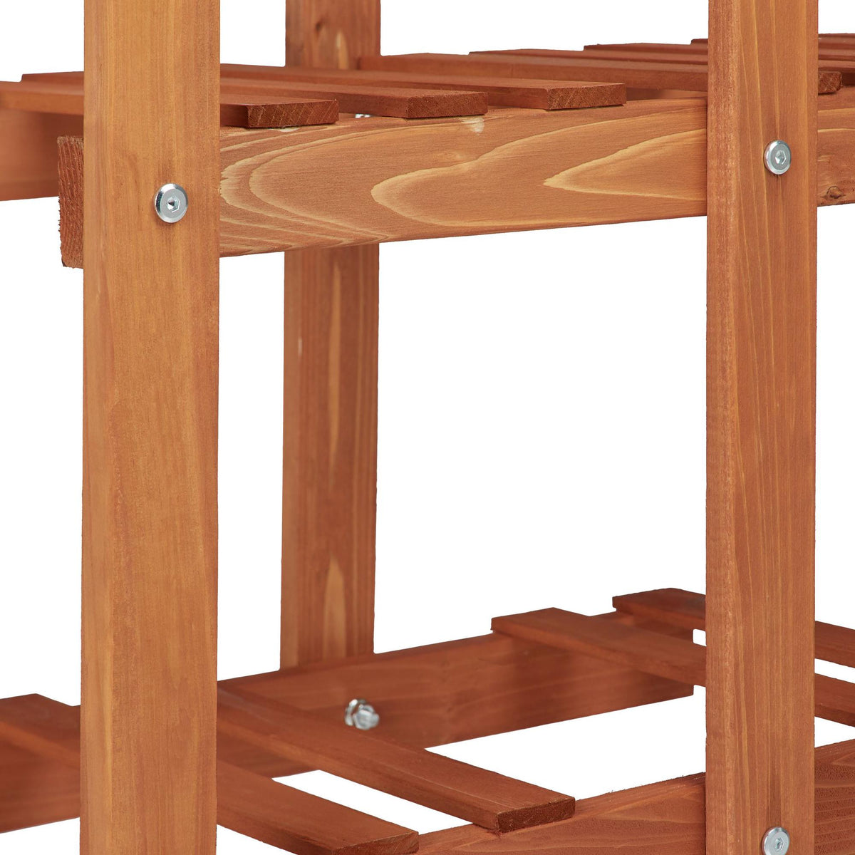 Plant shelf wood 5 shelves