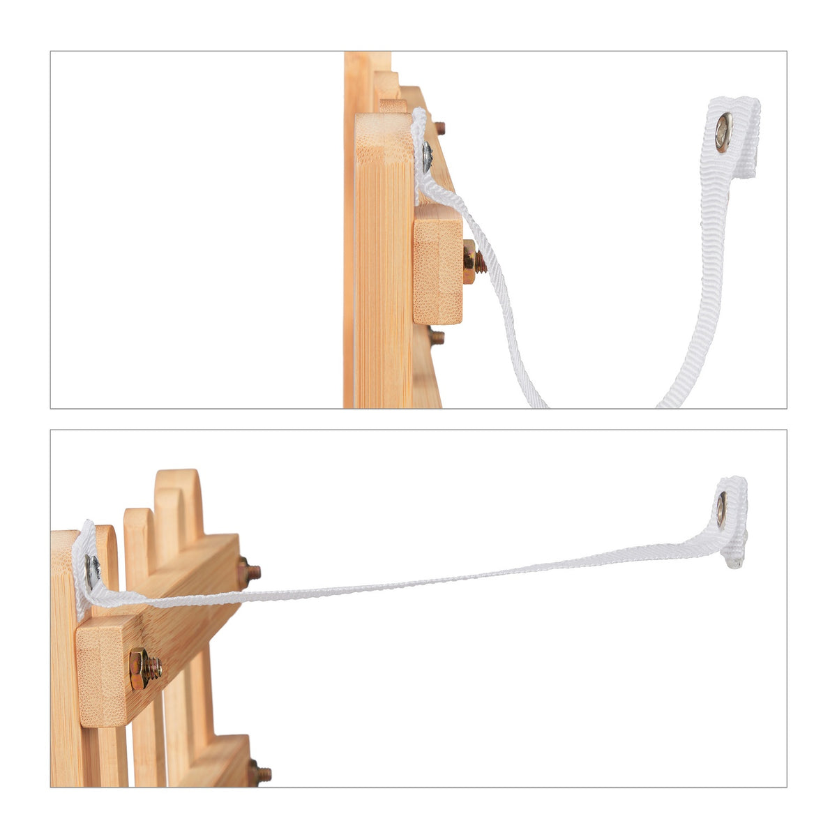 Plant stand in bamboo 5 shelves