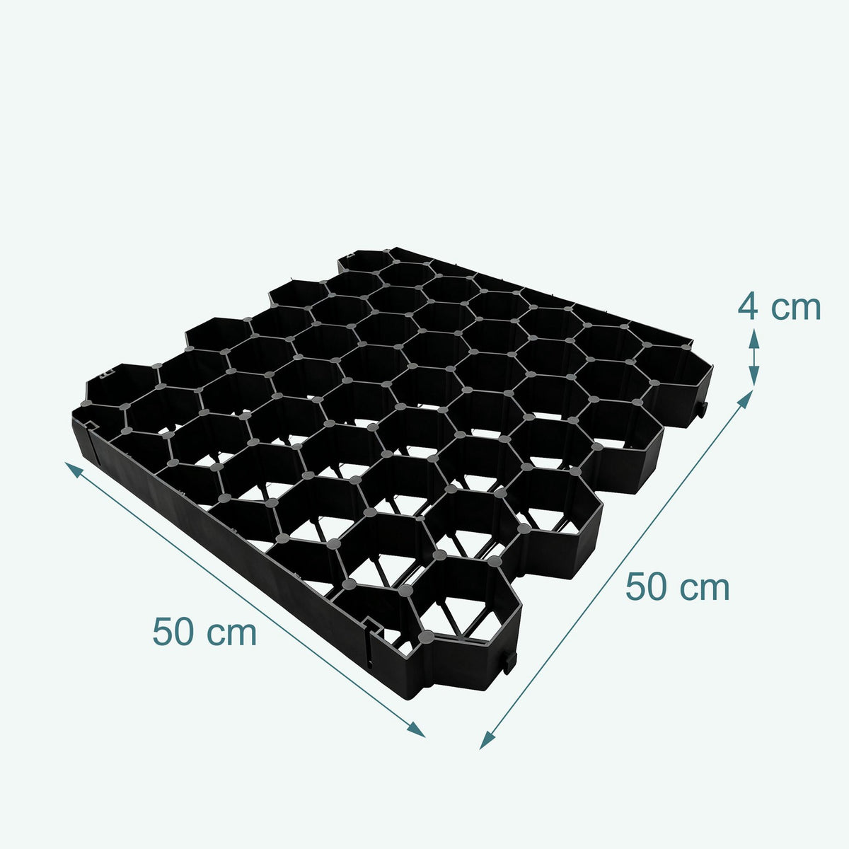 Plastic Lawn Grid for Driveways and Paths, 50x50 cm