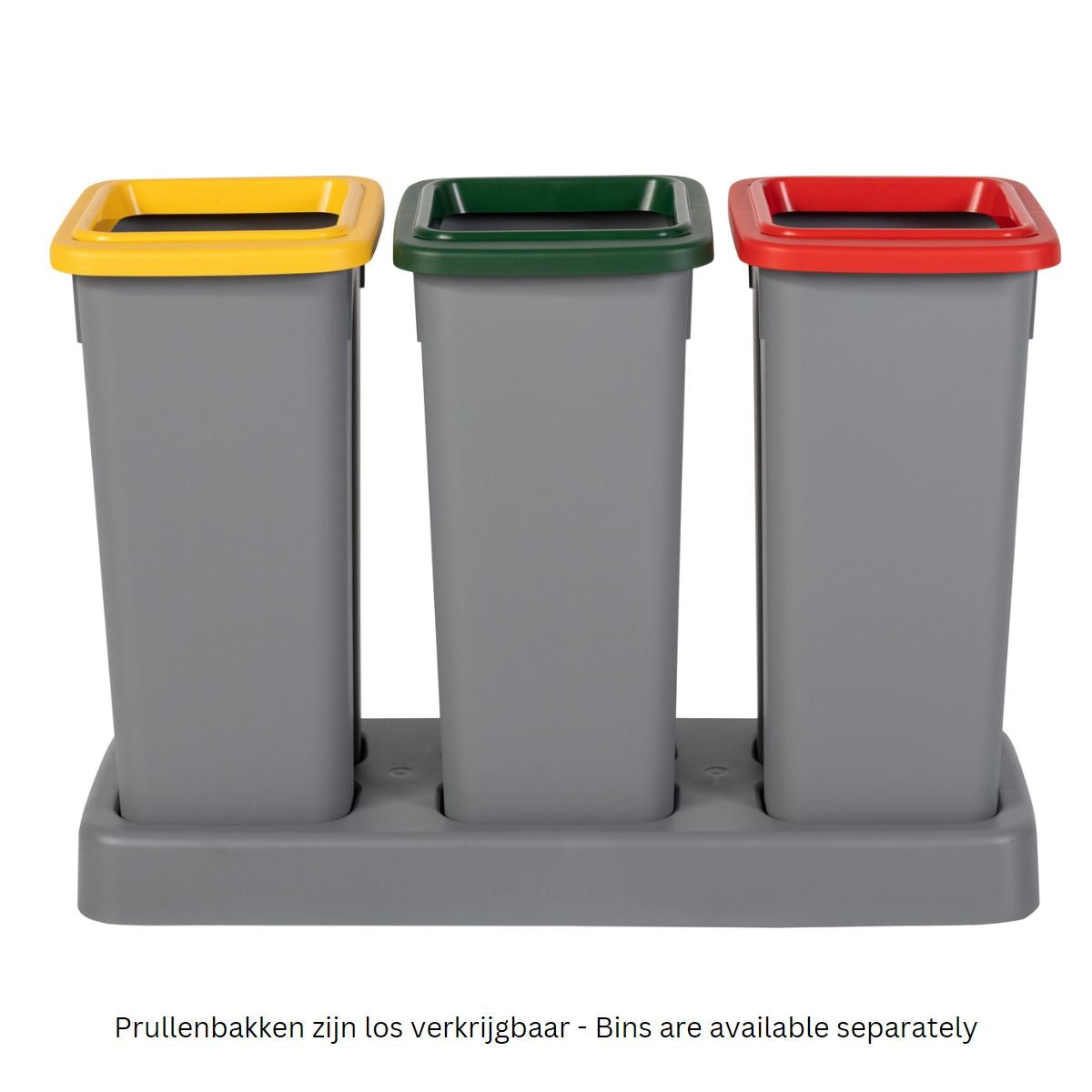 Plastic Recycling Bin Stand for 3x20L Bins
