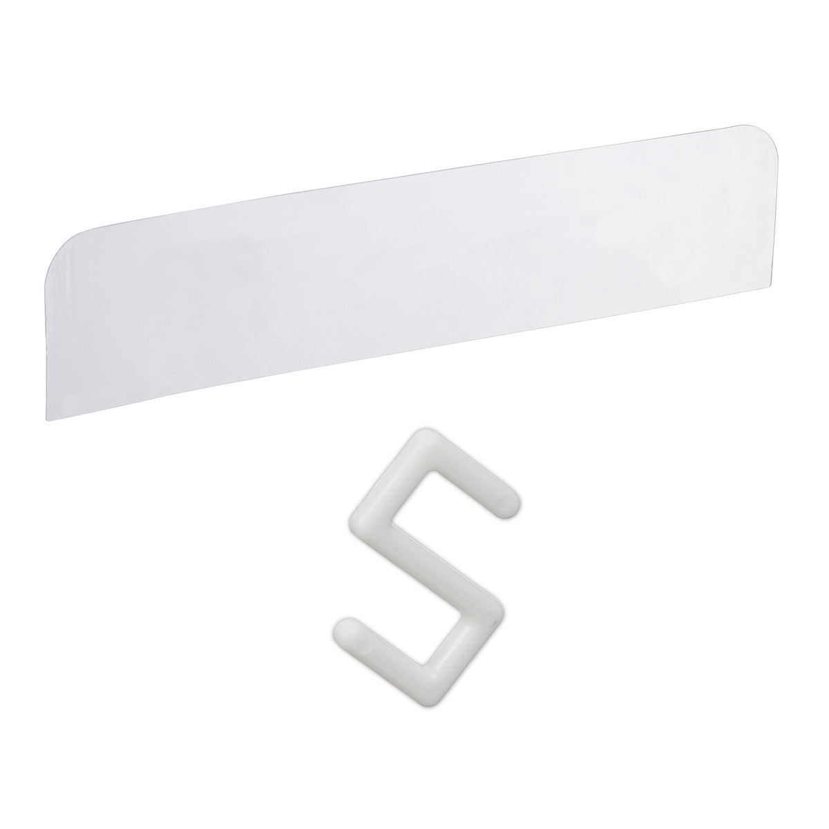 Plastic bed shelf