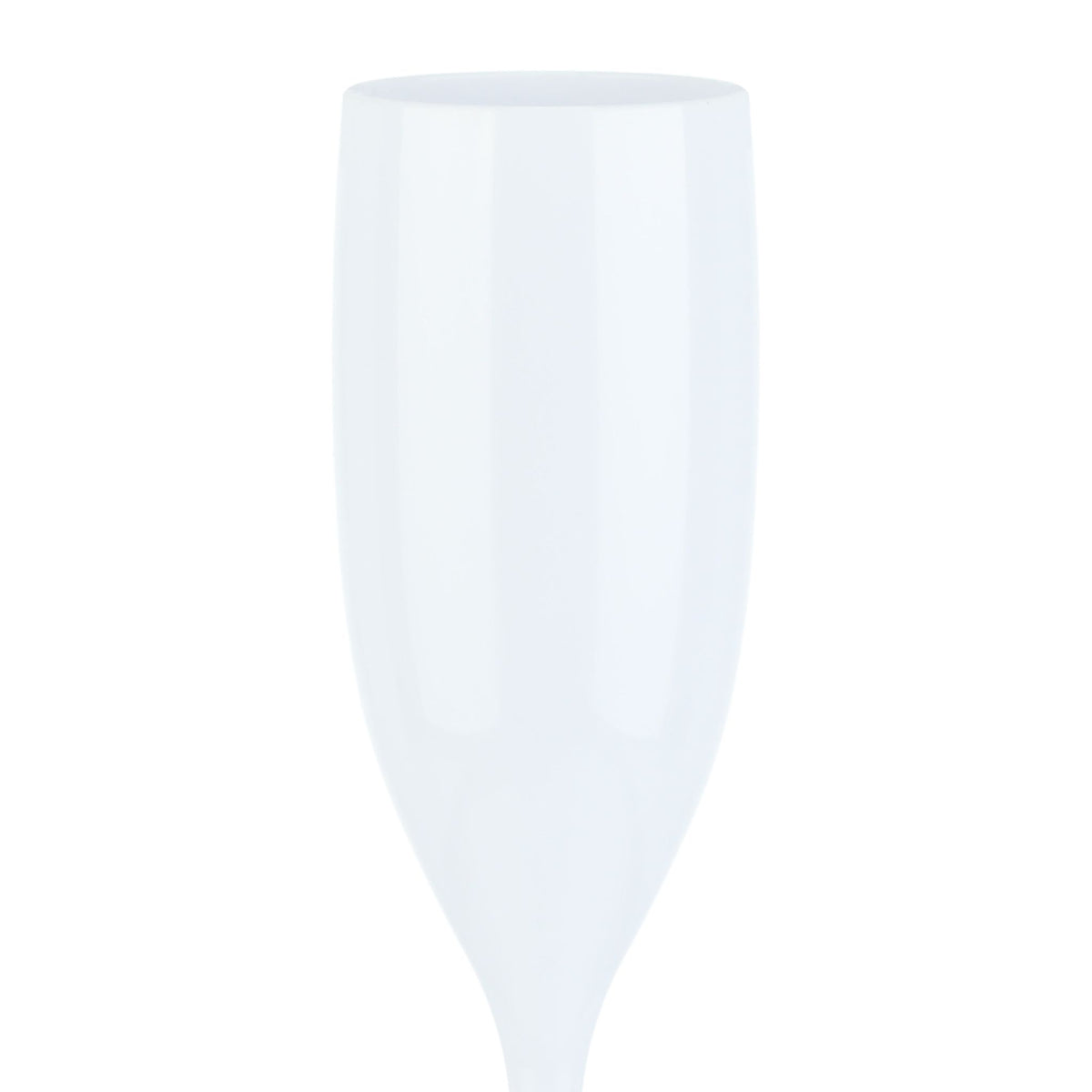 Plastic champagne glasses - set of 12