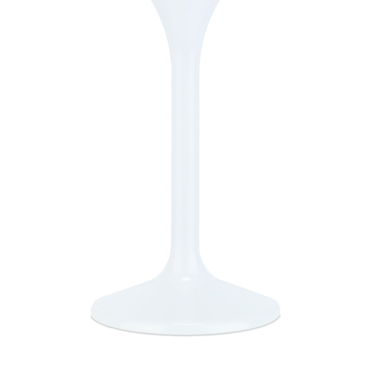 Plastic champagne glasses - set of 12