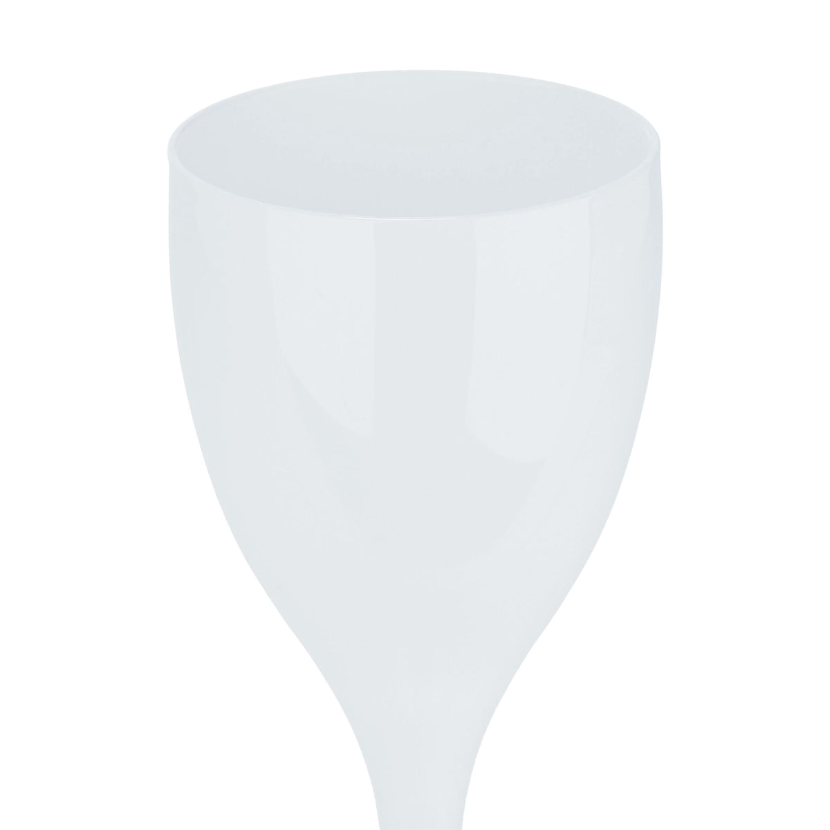 Plastic wine glasses, set of 6
