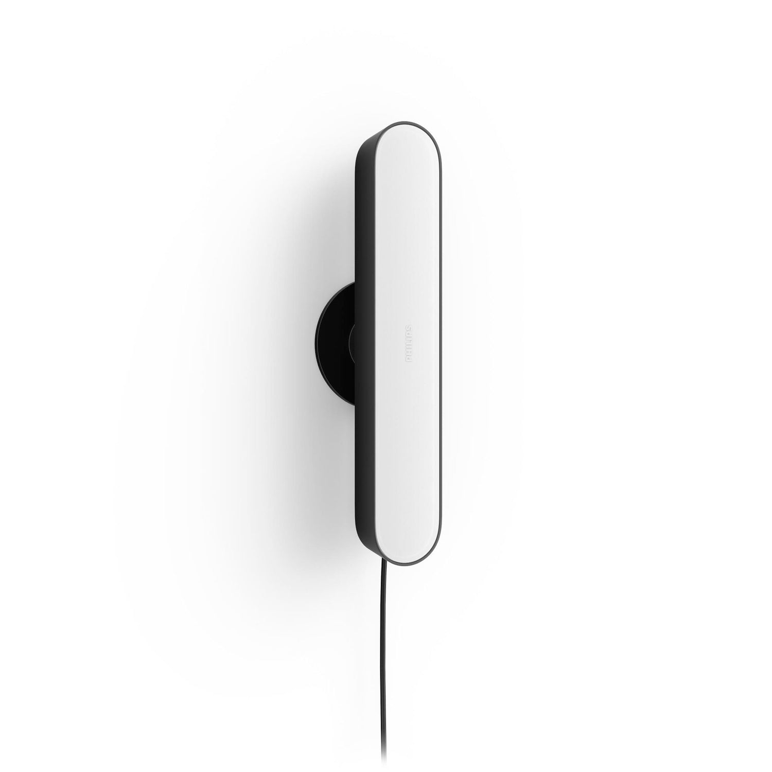 Play Light rail White and color ambiance Black 2-pack