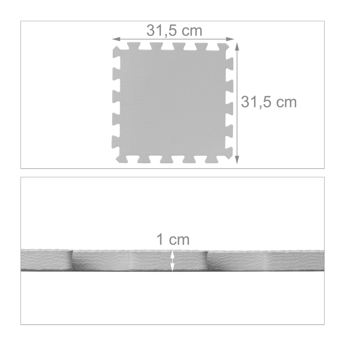 Play mat puzzle, 36 parts