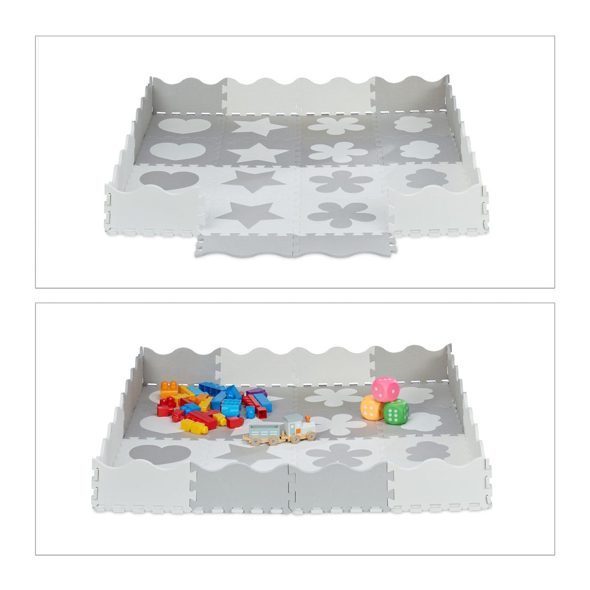 Play mat puzzle, 52 parts