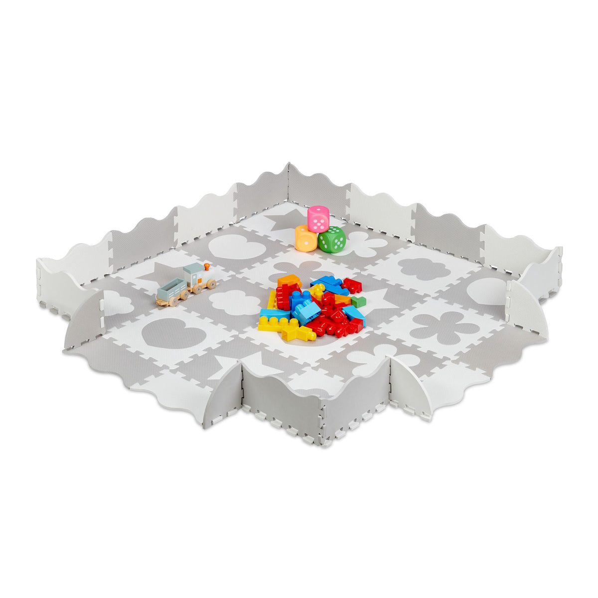 Play mat puzzle, 52 parts