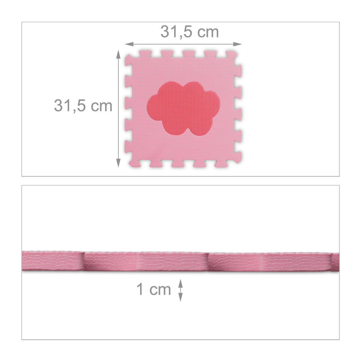 Play mat puzzle, 52 parts