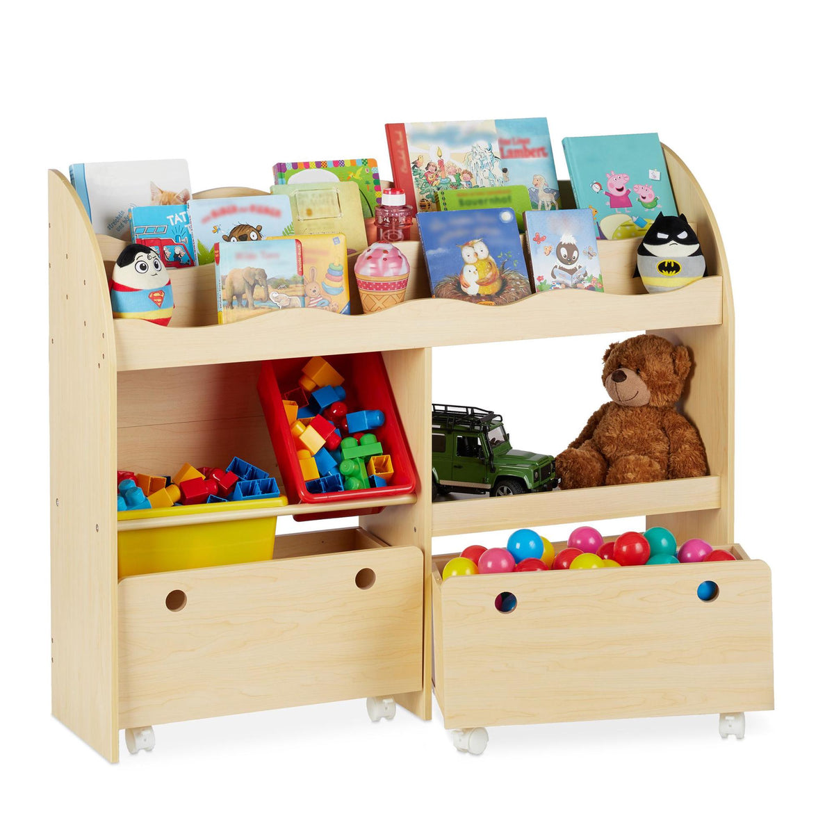 Playroom Storage For Toys & Books
