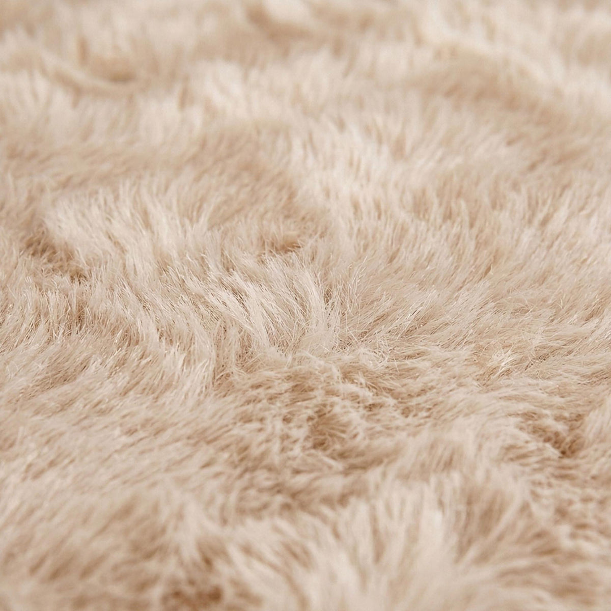 Plush Cat Hammock Bed, Beige – Pine Frame, 53x45.5 cm