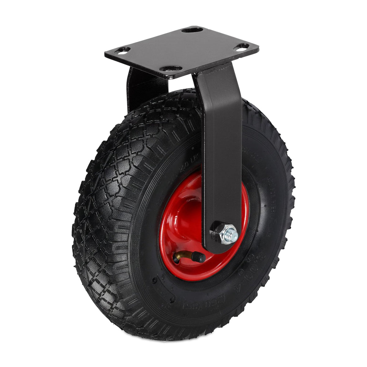Pneumatic Load Roller with Steel Mounting Plate