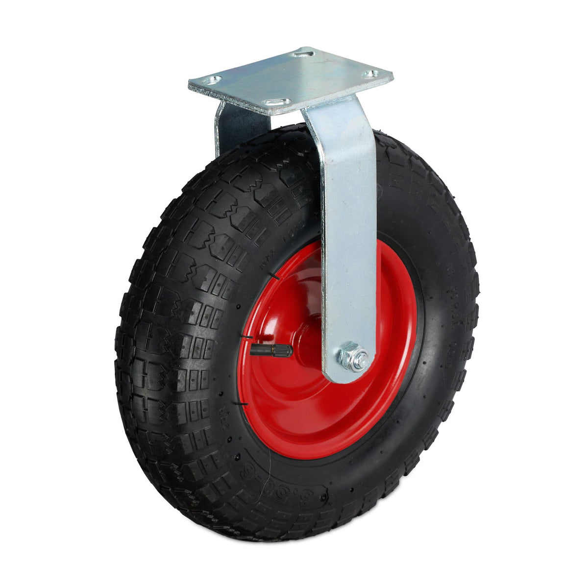 Pneumatic Tyred Load Castor with Steel Plate