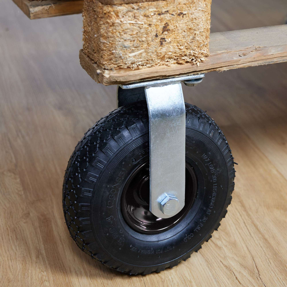 Pneumatic Tyred Load Castor with Steel Plate
