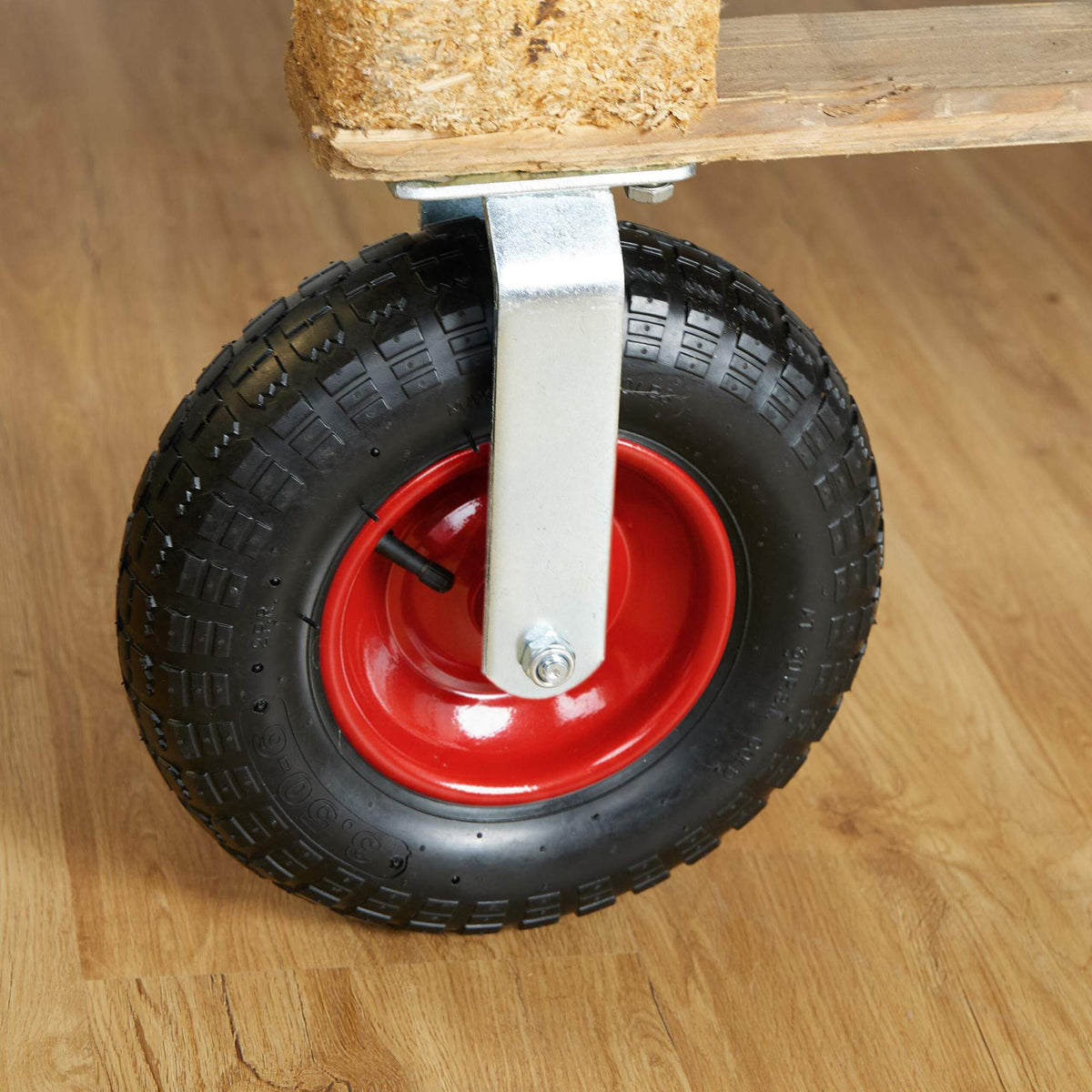 Pneumatic Tyred Load Castor with Steel Plate