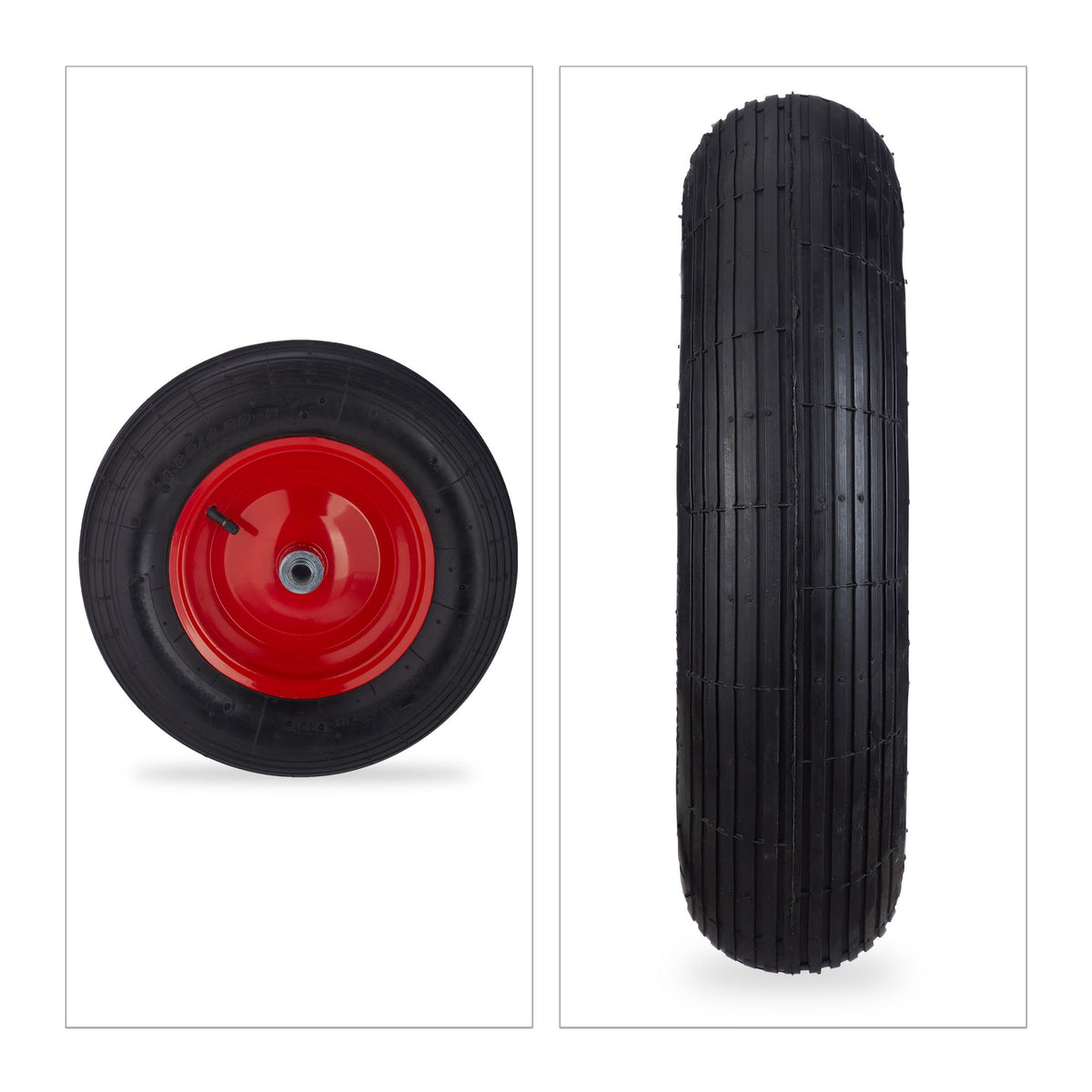 Pneumatic wheelbarrow wheel 4.80 4.00-8