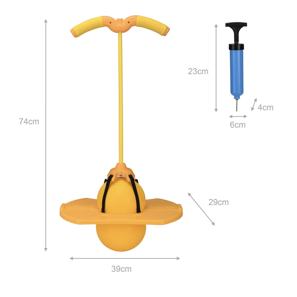 Pogo Ball Stick for Kids – Outdoor Jumping Toy with Pump