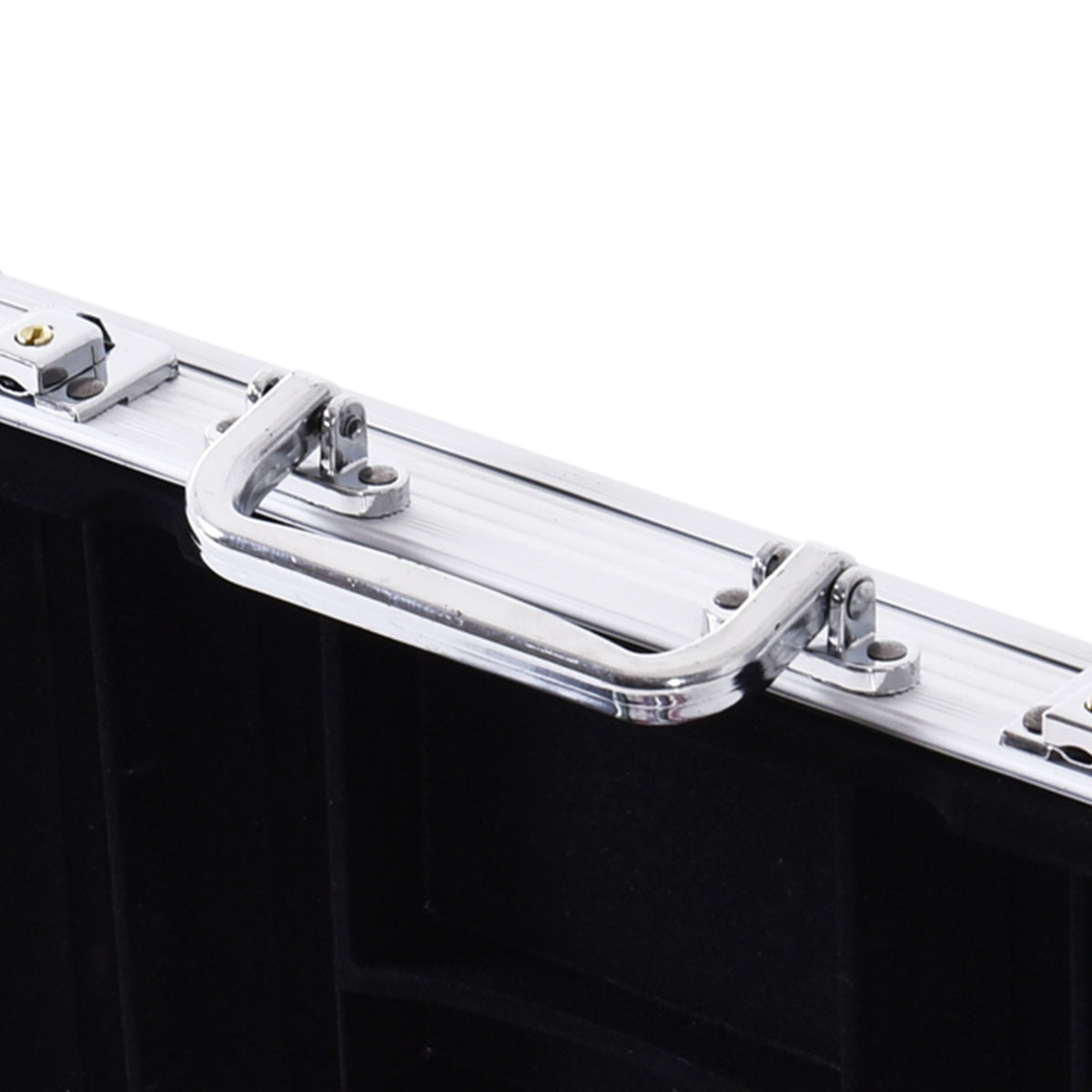 Poker Case 200 Poker Chips, 2 Card Games, 5 Dice, Aluminum Case, Polystyrene, 29.5X20.5X6.5 Cm, For Game Evenings