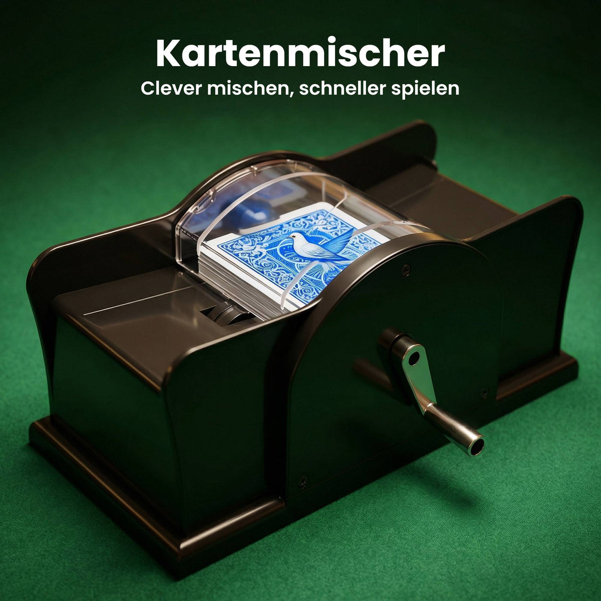 Poker Set with 500 Chips, 2 Decks, Dice, Case for 10 Players
