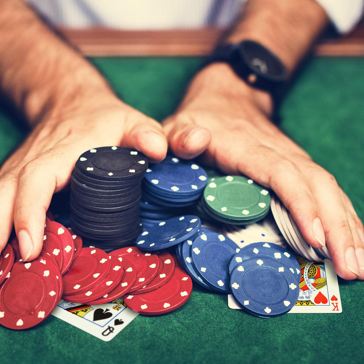 Poker set large