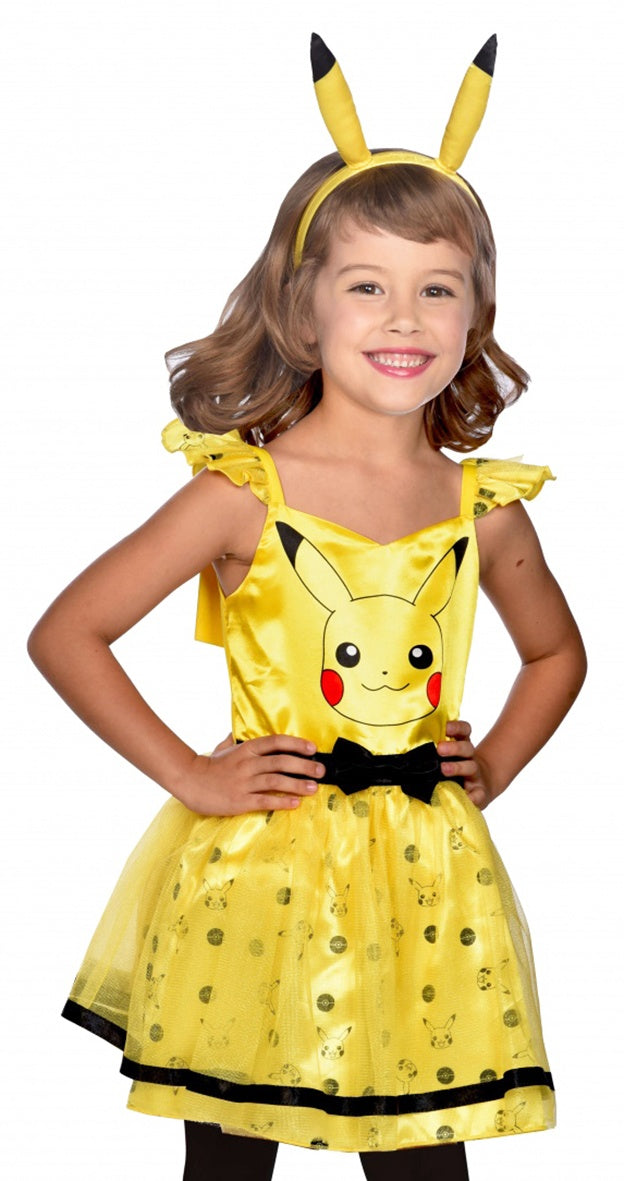 Pokémon Pikachu Dress 128Cm 6-8Yrs