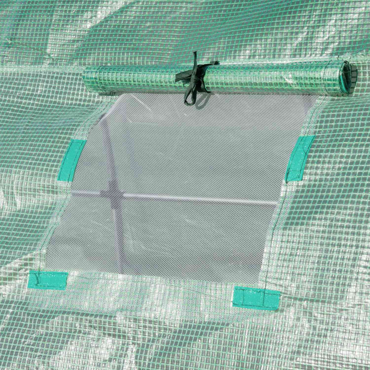 Polyethylene Film 6X3X2M, Replacement Film With 12 Windows, For Garden Tunnel, Greenhouse Film, Garden Film, Polyethylene