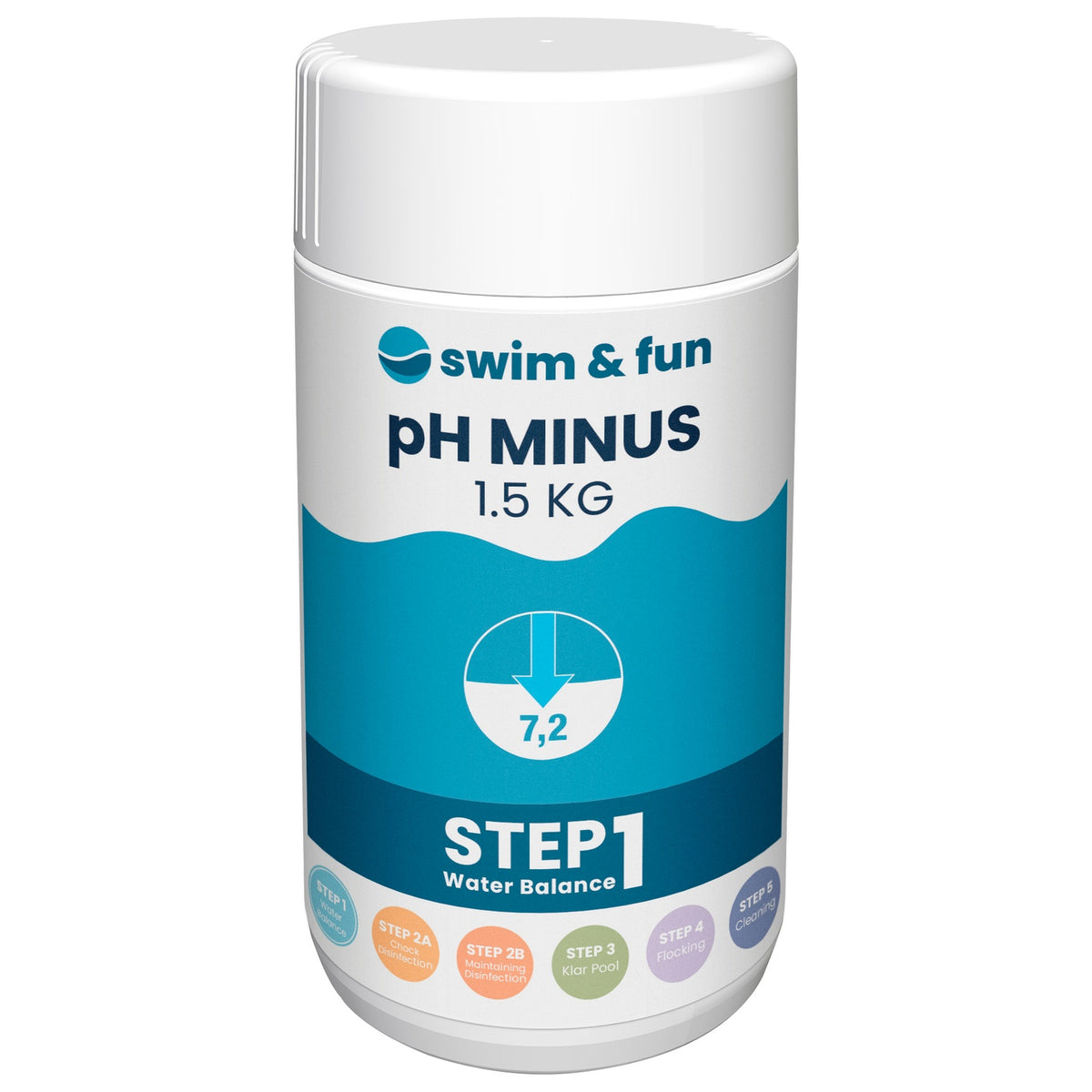 Pool pH Reducer, 1.5 Kg