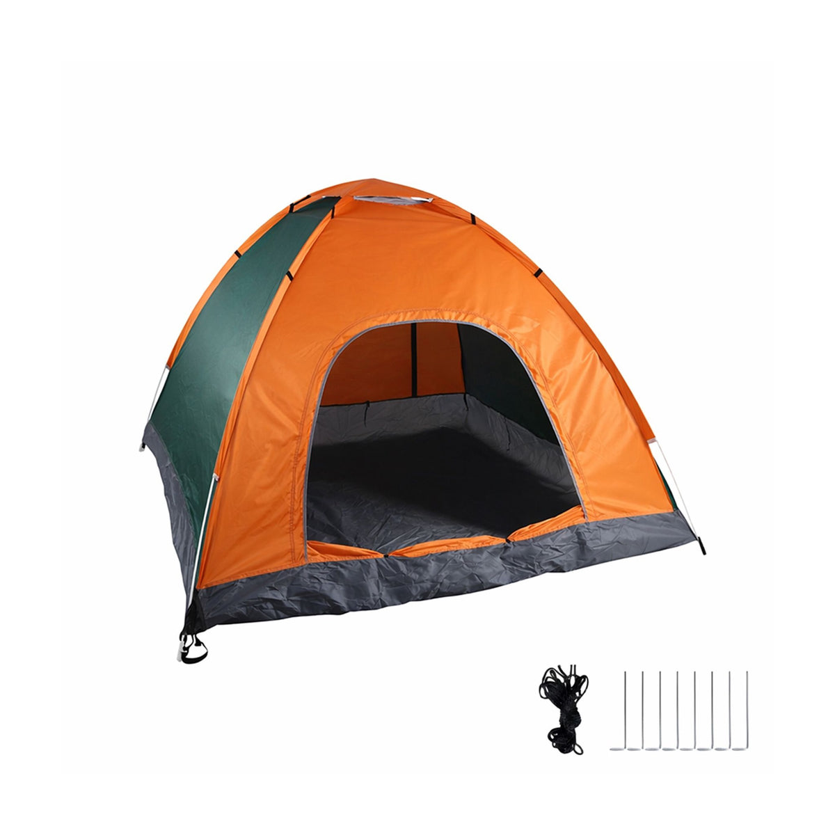 Pop-Up Camping Tent for 3 People, Waterproof & UV-Resistant