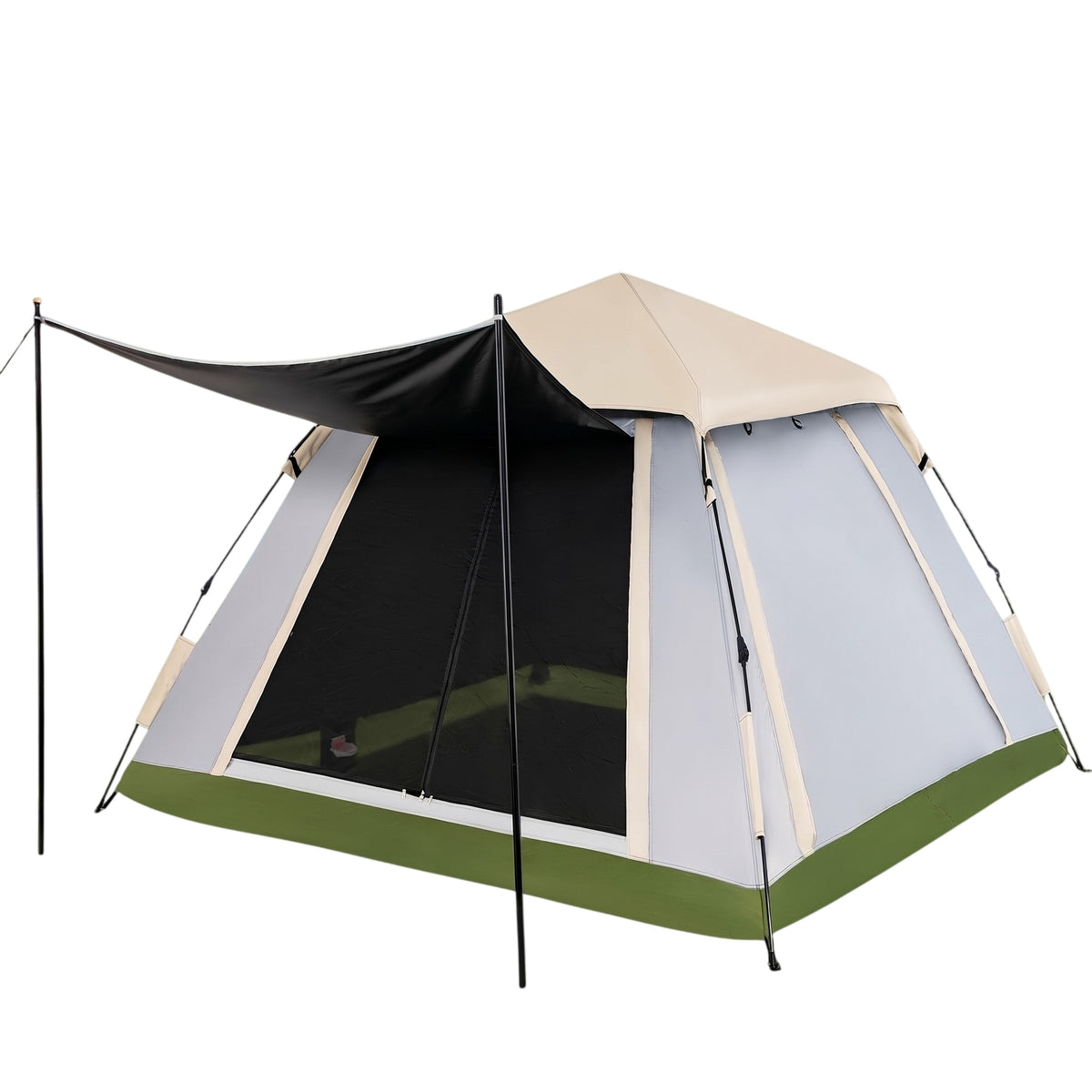 Pop-Up Tent for 2-4 People, Waterproof, Mosquito Net
