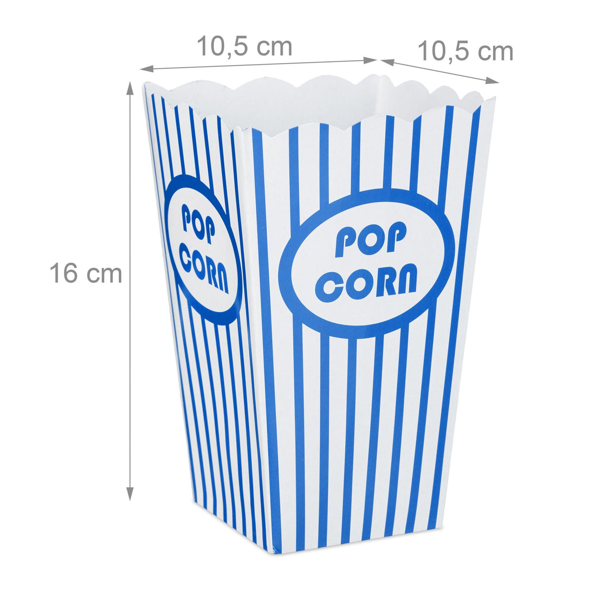 Popcorn bags, 48 pcs