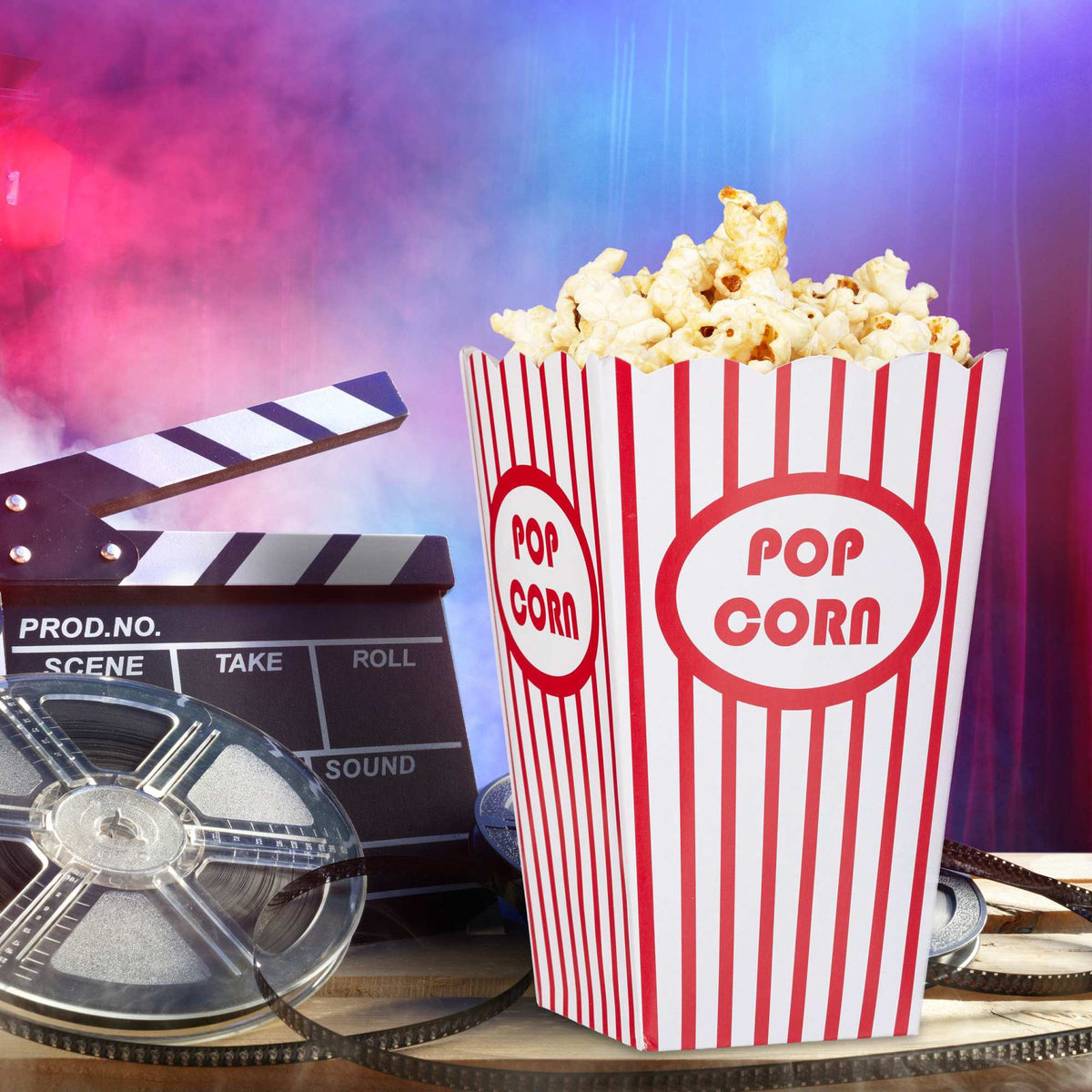 Popcorn cups 48 pcs.
