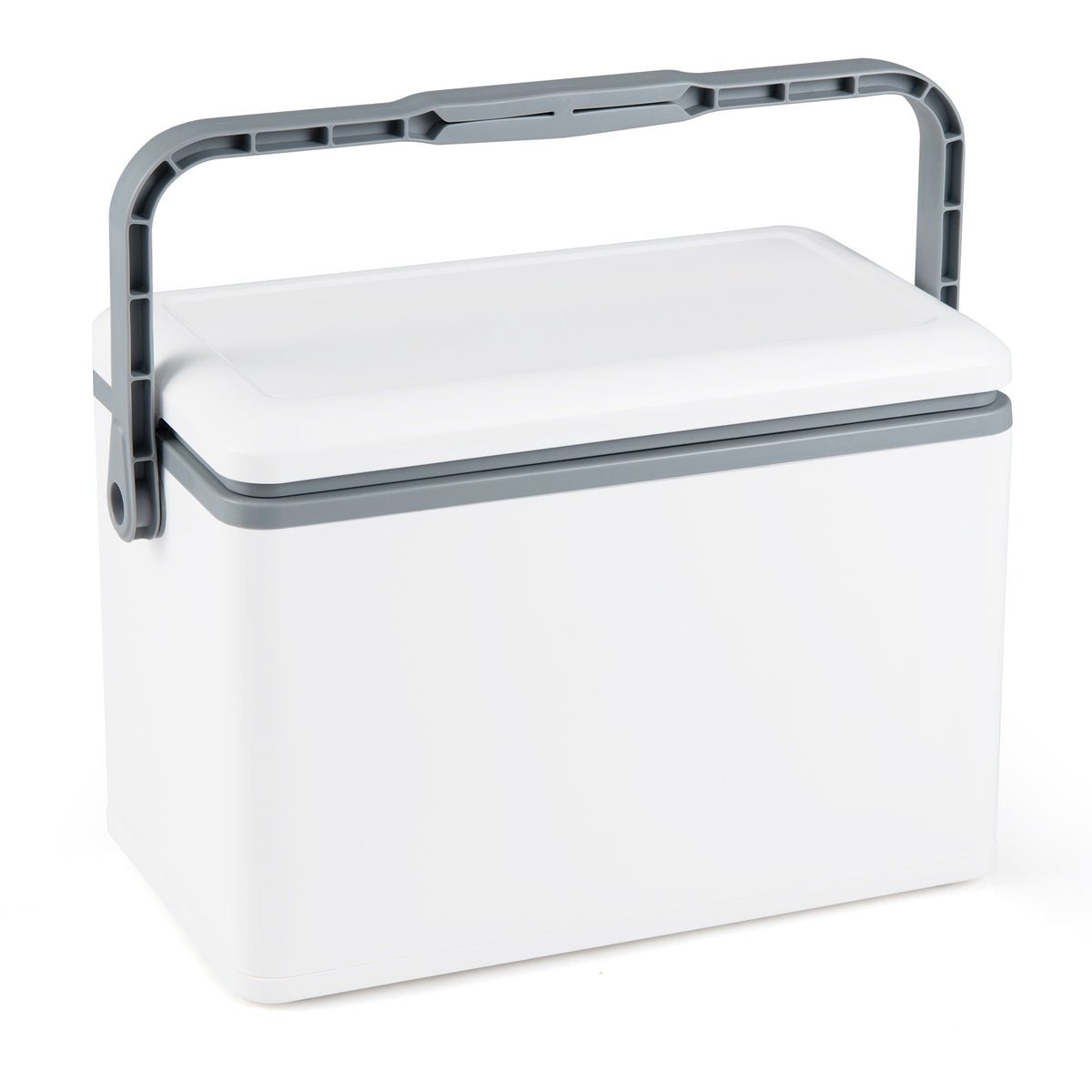 Portable 12L Hard-Shell Cooler with Ergonomic Handle
