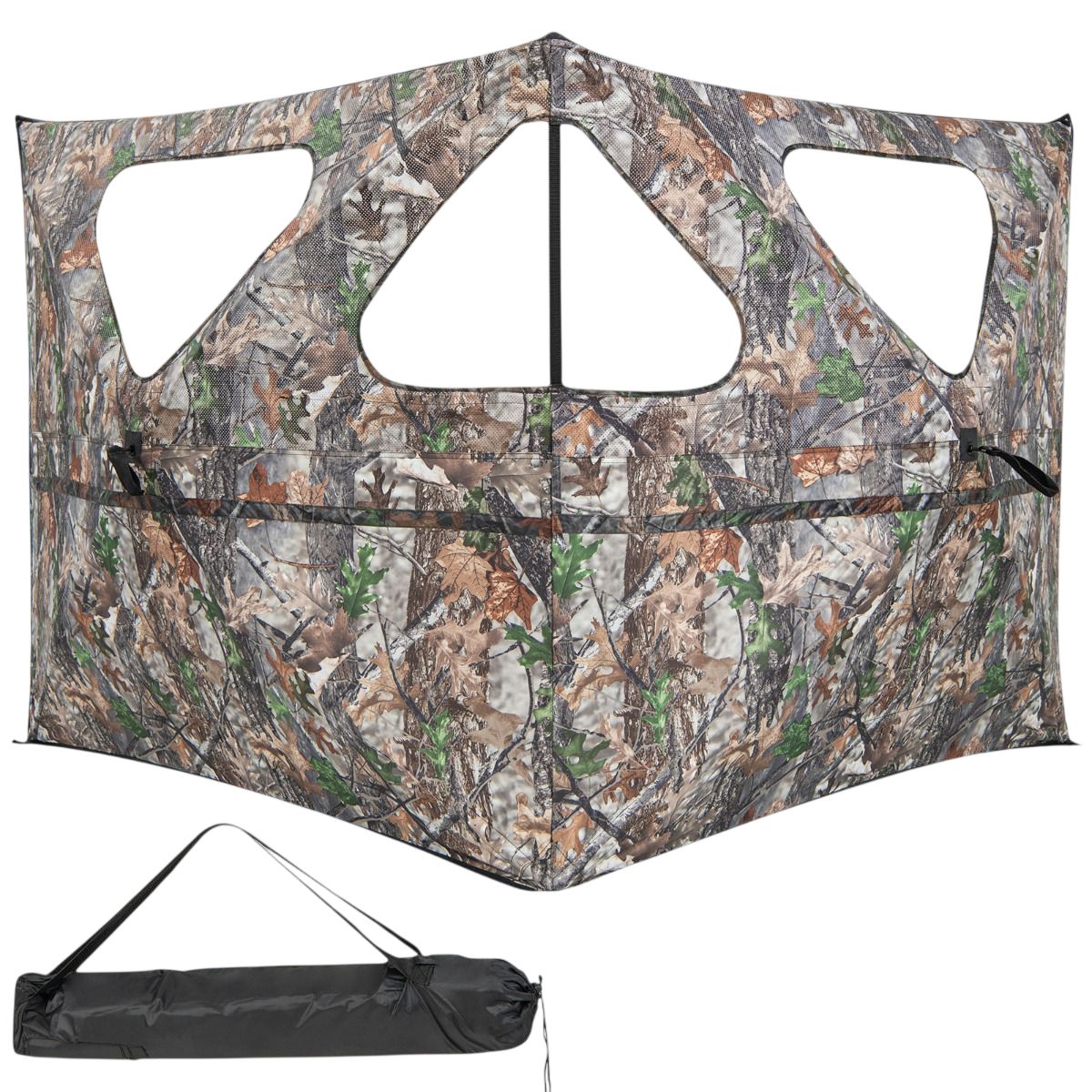 Portable 360 Hunting Blind Pop-Up Camouflage Tent with Bag