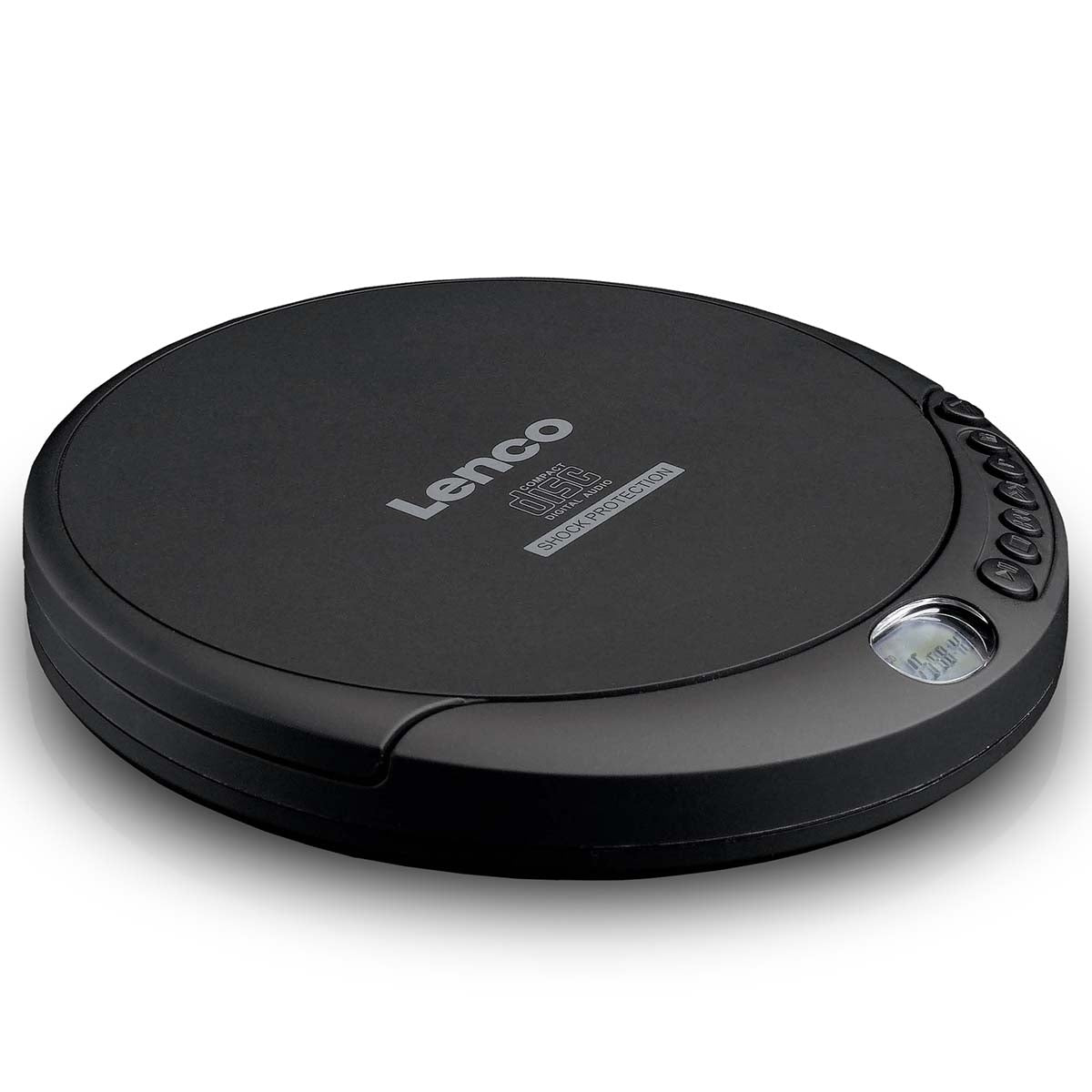 Portable CD MP3 player with anti-shock Black