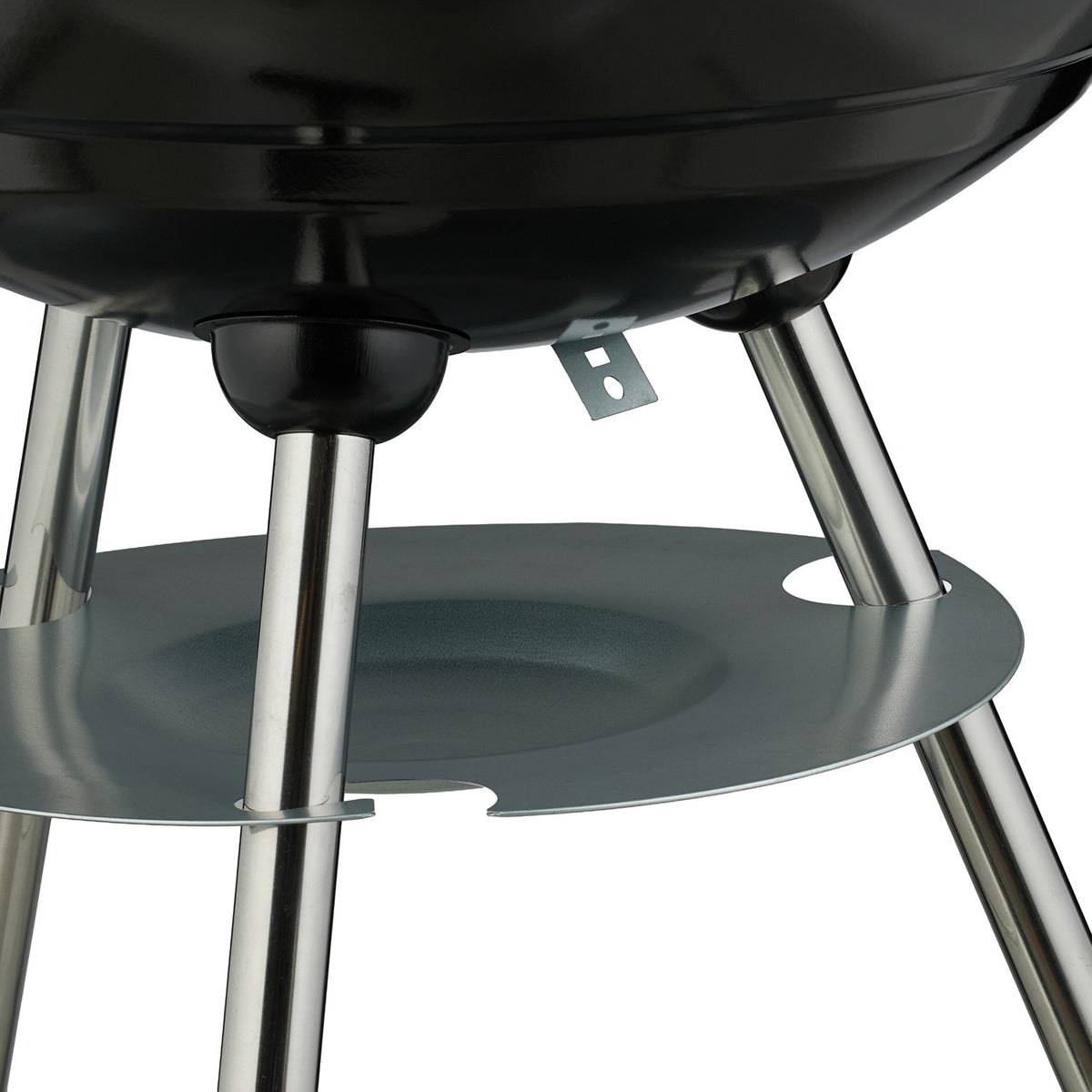 Portable Kettle BBQ Grill with Ash Catcher & Wheels